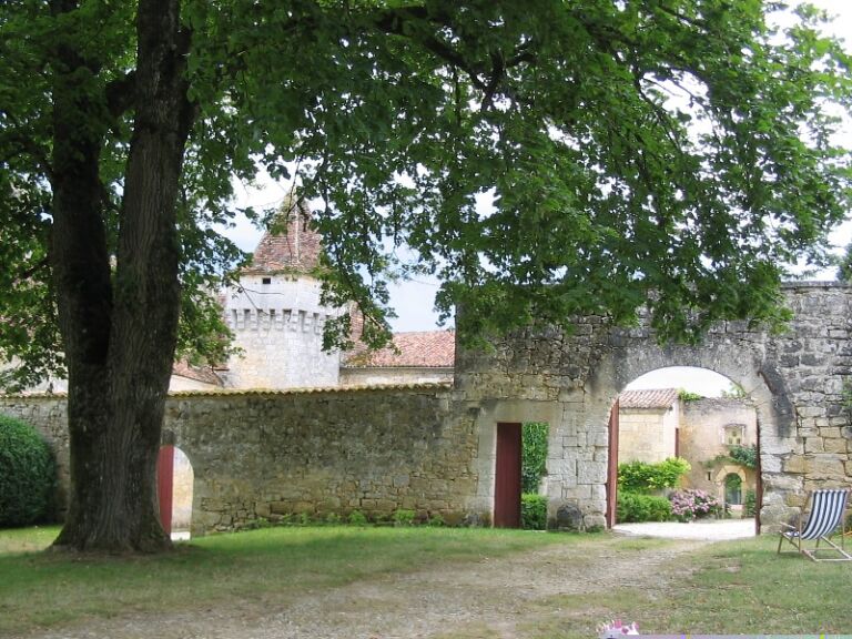 Château d'Aucors entrée