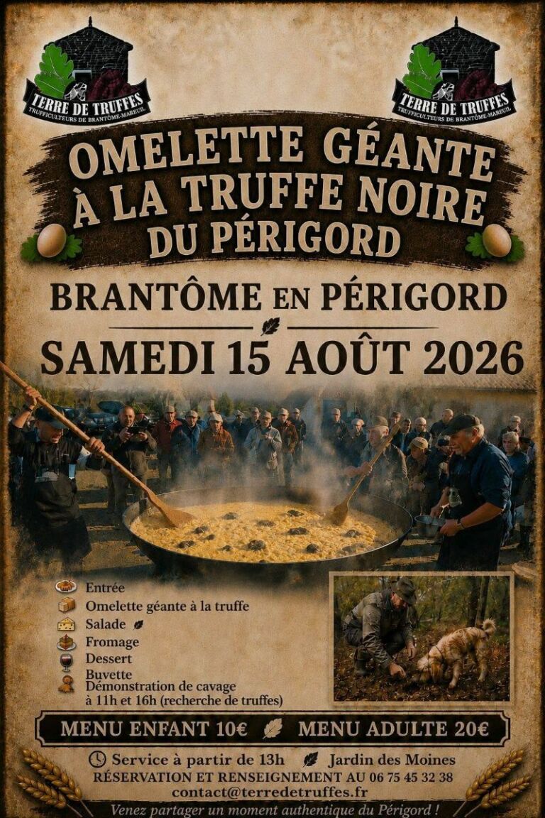 Omelette géante 15 août 2026