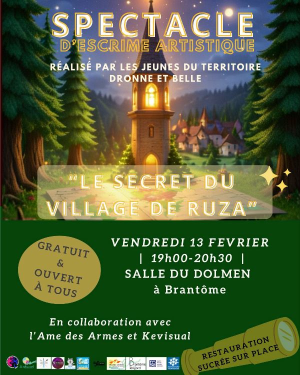 Spectacle d'escrime artistique