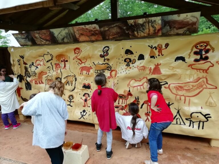 atelier peintures préhistoriques Grotte de Villars