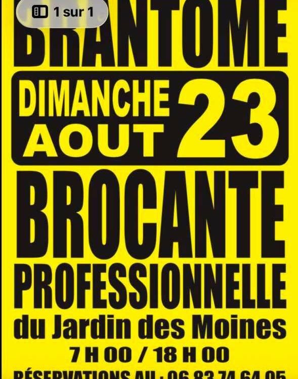 brocante pro 23 août 2026