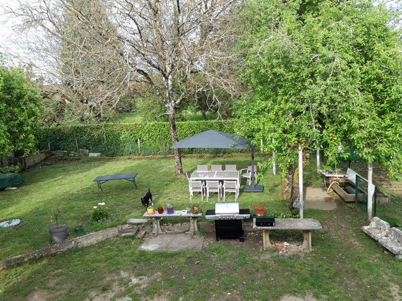 gîte du vert galant jardin