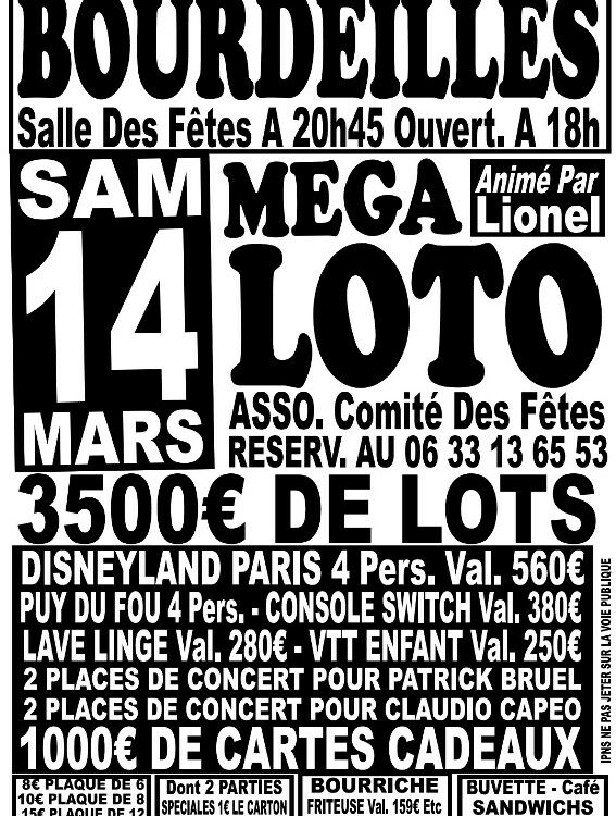 loto Bourdeilles