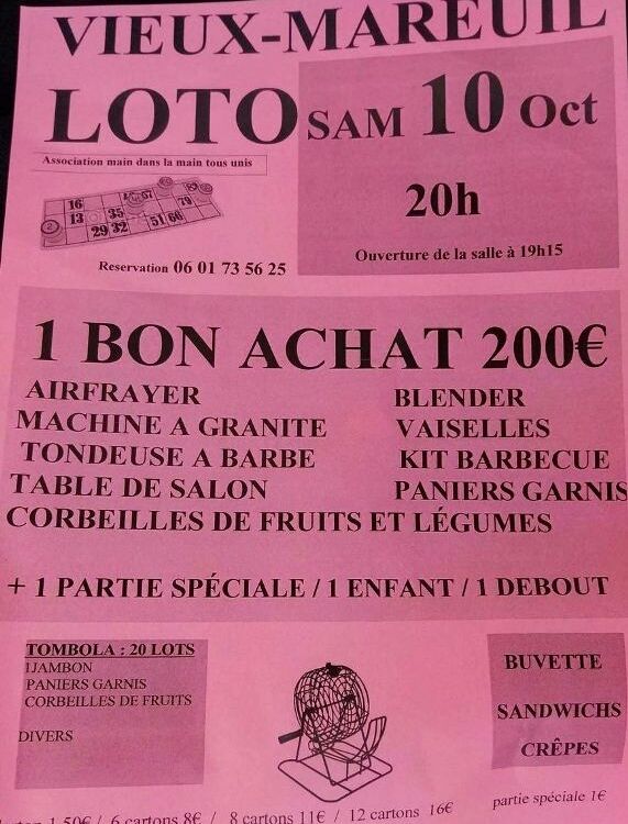 loto vx-mareuil 10.10.26